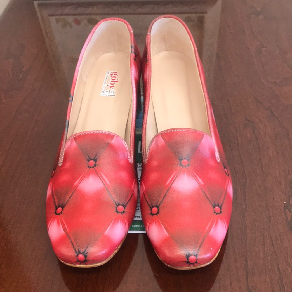 GOBY ARTISTIC QUALITY LEATHER SHOES FOR WOMEN